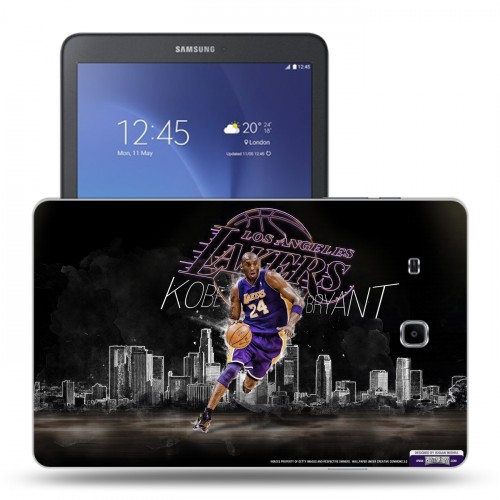 Дизайнерский силиконовый чехол для Samsung Galaxy Tab E 9.6 НБА