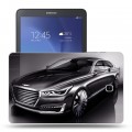 Дизайнерский силиконовый чехол для Samsung Galaxy Tab E 9.6 Hyundai