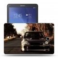 Дизайнерский силиконовый чехол для Samsung Galaxy Tab E 9.6 Subaru