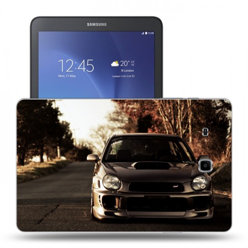 Дизайнерский силиконовый чехол для Samsung Galaxy Tab E 9.6 Subaru