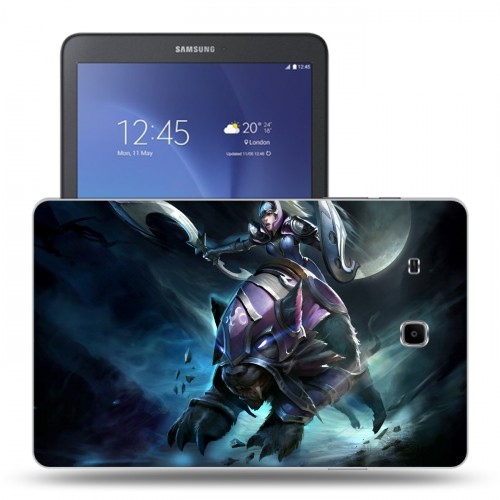 Дизайнерский силиконовый чехол для Samsung Galaxy Tab E 9.6 dota2