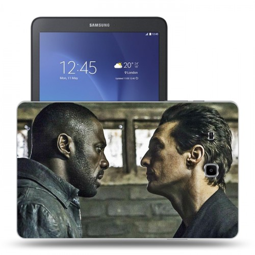 Дизайнерский силиконовый чехол для Samsung Galaxy Tab E 9.6 Темная башня