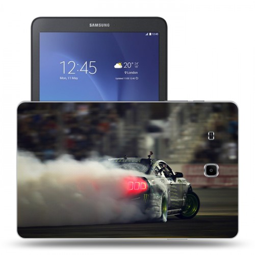 Дизайнерский силиконовый чехол для Samsung Galaxy Tab E 9.6 Дрифт