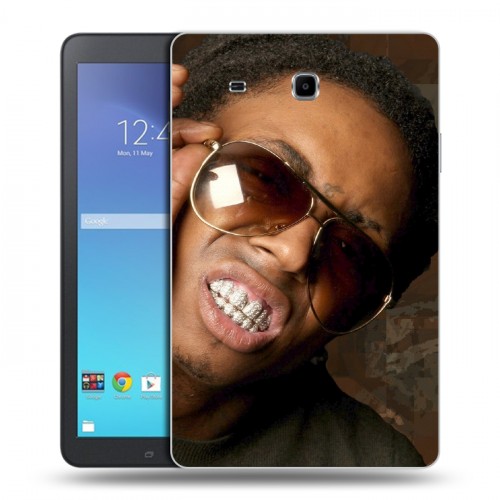 Дизайнерский силиконовый чехол для Samsung Galaxy Tab E 9.6 Lil Wayne