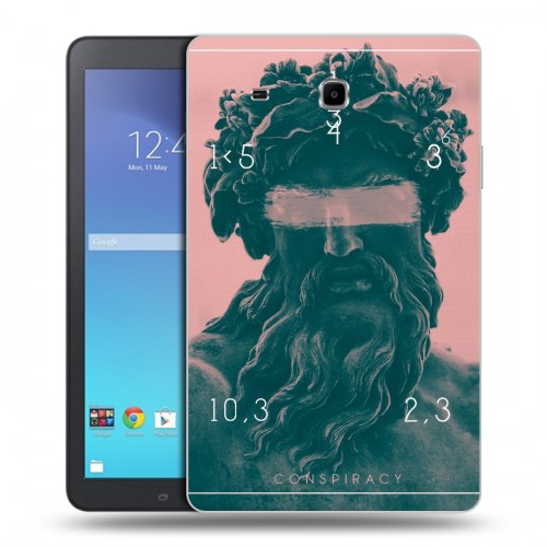 Дизайнерский силиконовый чехол для Samsung Galaxy Tab E 9.6 Современная античность