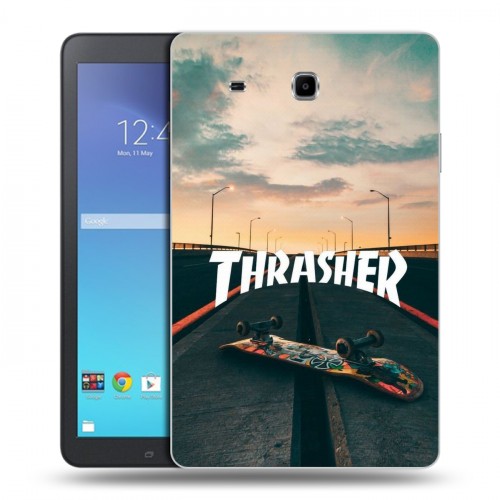 Дизайнерский силиконовый чехол для Samsung Galaxy Tab E 9.6 Скейтер стиль
