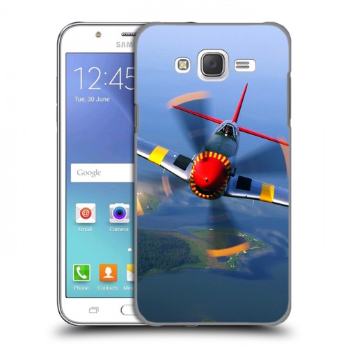 Дизайнерский пластиковый чехол для Samsung Galaxy J5 самолеты