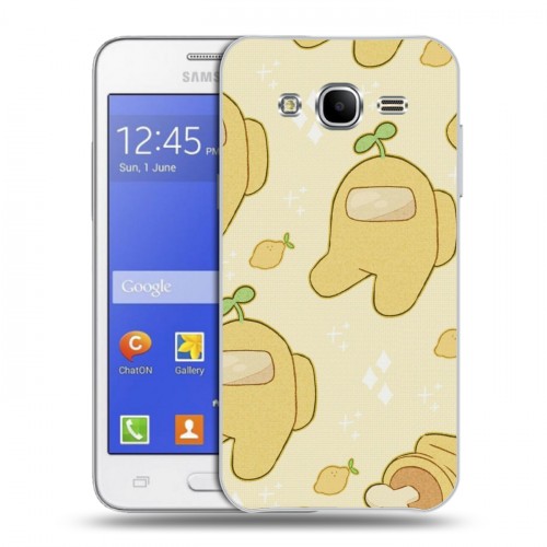 Дизайнерский пластиковый чехол для Samsung Galaxy J7 Among Us