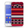 Дизайнерский пластиковый чехол для Samsung Galaxy J7 Этнические мотивы