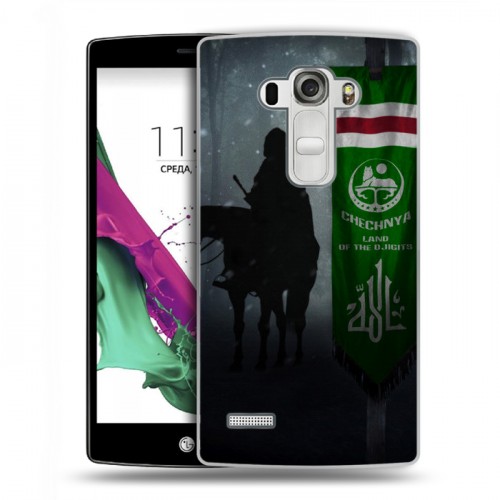 Дизайнерский пластиковый чехол для LG G4 S флаг Чечни