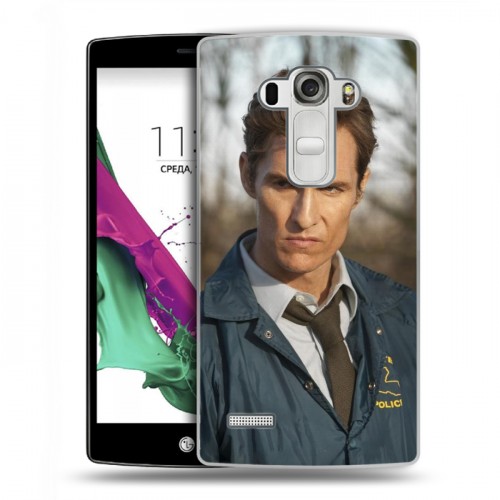 Дизайнерский пластиковый чехол для LG G4 S Настоящий детектив