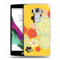 Дизайнерский пластиковый чехол для LG G4 S Цветы кимоно