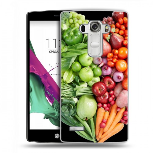 Дизайнерский пластиковый чехол для LG G4 S Овощи
