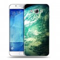 Дизайнерский пластиковый чехол для Samsung Galaxy A8 Вселенная