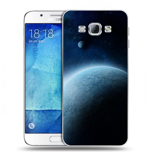 Дизайнерский пластиковый чехол для Samsung Galaxy A8 Вселенная