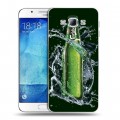 Дизайнерский пластиковый чехол для Samsung Galaxy A8 Carlsberg