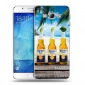 Дизайнерский пластиковый чехол для Samsung Galaxy A8 Corona