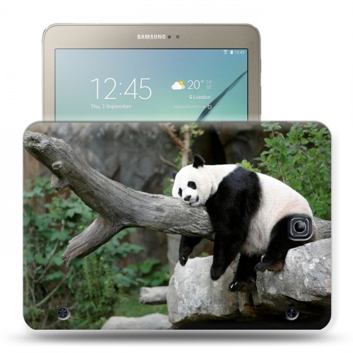 Дизайнерский силиконовый чехол для Samsung Galaxy Tab S2 8.0 Панды