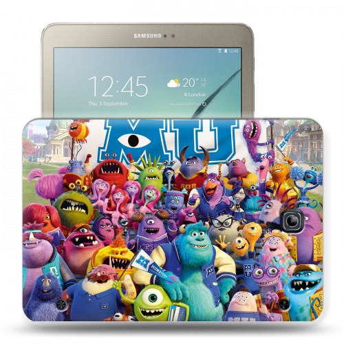 Дизайнерский силиконовый чехол для Samsung Galaxy Tab S2 8.0 Корпорация монстров