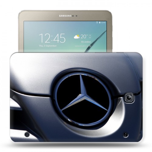 Дизайнерский силиконовый чехол для Samsung Galaxy Tab S2 8.0  Mercedes