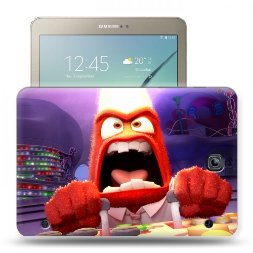 Дизайнерский силиконовый чехол для Samsung Galaxy Tab S2 8.0 Головоломка 