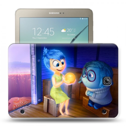 Дизайнерский силиконовый чехол для Samsung Galaxy Tab S2 8.0 Головоломка 