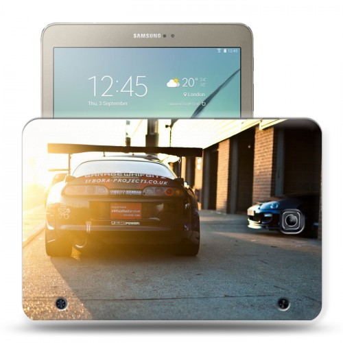 Дизайнерский силиконовый чехол для Samsung Galaxy Tab S2 8.0 Toyota 