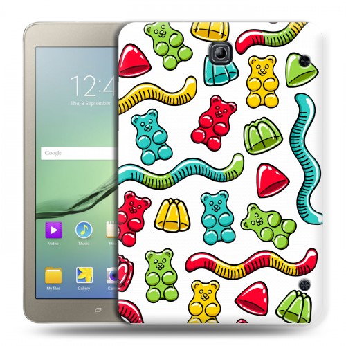 Дизайнерский силиконовый чехол для Samsung Galaxy Tab S2 8.0 Сладости