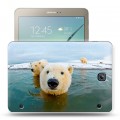 Дизайнерский силиконовый чехол для Samsung Galaxy Tab S2 8.0 Медведи