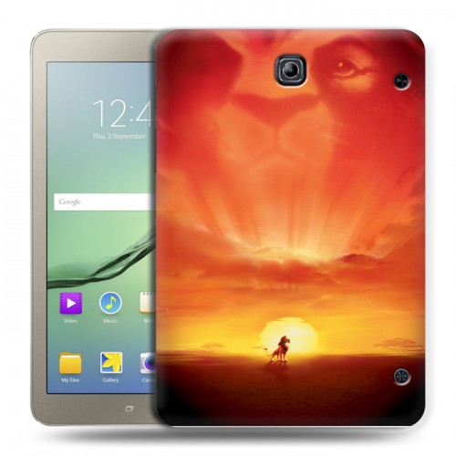 Дизайнерский силиконовый чехол для Samsung Galaxy Tab S2 8.0 Король лев