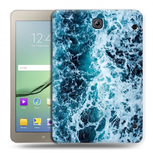 Дизайнерский силиконовый чехол для Samsung Galaxy Tab S2 8.0 Райский океан