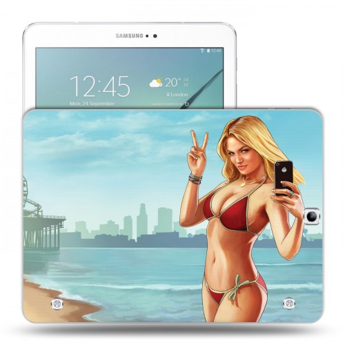 Дизайнерский силиконовый чехол для Samsung Galaxy Tab S2 9.7 Gta 