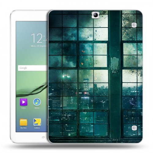 Дизайнерский силиконовый чехол для Samsung Galaxy Tab S2 9.7 стрела 