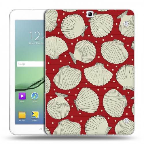 Дизайнерский силиконовый чехол для Samsung Galaxy Tab S2 9.7 Морские шаблоны