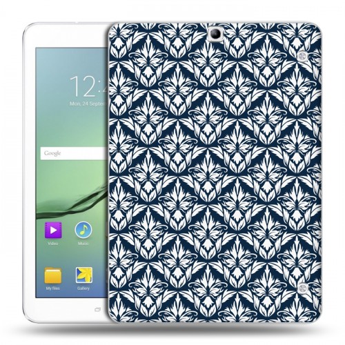Дизайнерский силиконовый чехол для Samsung Galaxy Tab S2 9.7 Дамаск Шаблоны