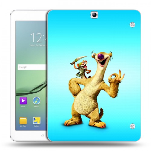 Дизайнерский силиконовый чехол для Samsung Galaxy Tab S2 9.7 Ледниковый период