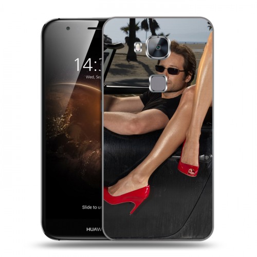 Дизайнерский пластиковый чехол для Huawei G8 Блудливая калифорния