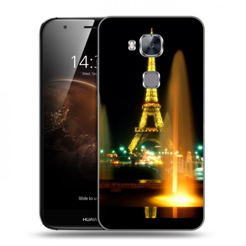Дизайнерский пластиковый чехол для Huawei G8 Париж