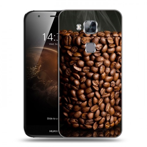 Дизайнерский пластиковый чехол для Huawei G8 Кофе напиток