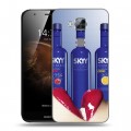 Дизайнерский пластиковый чехол для Huawei G8 Skyy Vodka
