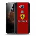 Дизайнерский силиконовый чехол для Huawei G8 Ferrari