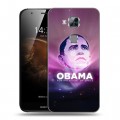 Дизайнерский пластиковый чехол для Huawei G8 Барак Обама