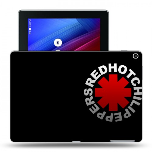 Дизайнерский силиконовый чехол для ASUS ZenPad 10 Red Hot Chili Peppers