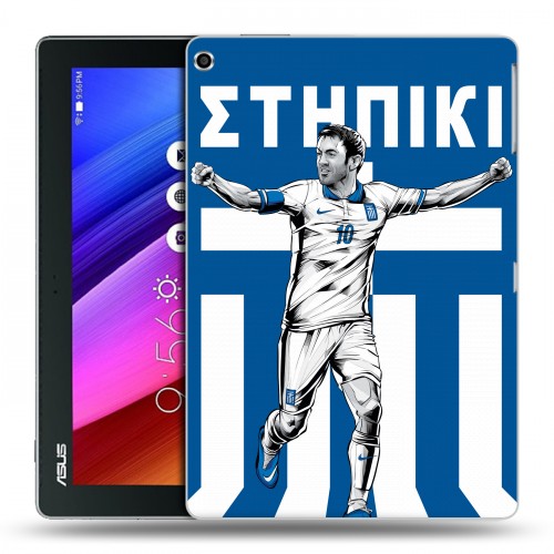 Дизайнерский силиконовый чехол для ASUS ZenPad 10 Флаг Греции