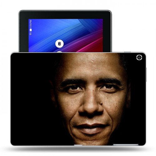 Дизайнерский силиконовый чехол для ASUS ZenPad 10 Барак Обама