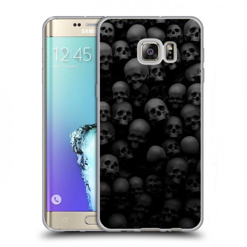 Дизайнерский пластиковый чехол для Samsung Galaxy S6 Edge Plus хэллоуин