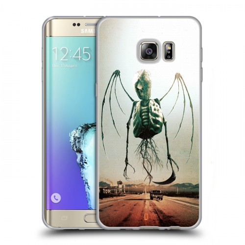 Дизайнерский пластиковый чехол для Samsung Galaxy S6 Edge Plus Хэллоуин