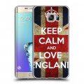 Дизайнерский пластиковый чехол для Samsung Galaxy S6 Edge Plus Флаг Британии