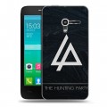 Дизайнерский пластиковый чехол для Alcatel One Touch Pop D3 Linkin Park
