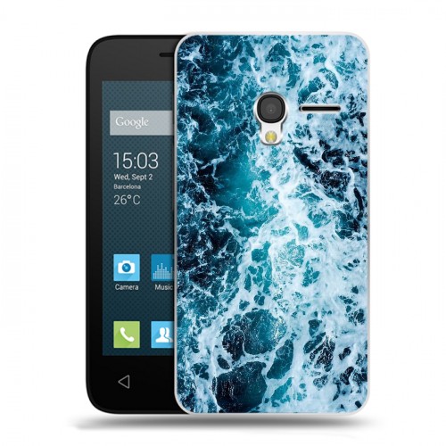 Дизайнерский пластиковый чехол для Alcatel One Touch Pixi 3 (4.5) Райский океан